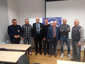 Nowy Zarząd Regionu IPA Wąbrzeźno z Prezesem  Kujawsko Pomorskiej Grupy IPA Jerzym Archackim i Wiesławem Rzyduchem.