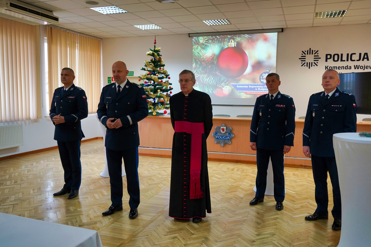 Spotkanie wigilijne w kujawsko pomorskiej komendzie Wiadomości