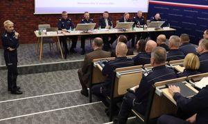 Odprawa kierownictwa polskiej Policji z MSWIA.