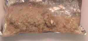 kryształki MDMA w woreczku