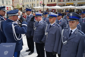 Odznaczanie policjantów i pracowników Policji.