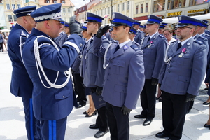 Odznaczanie policjantów i pracowników Policji.