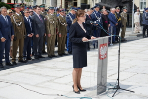 Przemówienie Pani Wiceminister Spraw Wewnętrznych i Administracji.