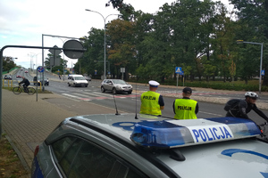 Patrol w ramach NURD-u na grudziądzkich drogach