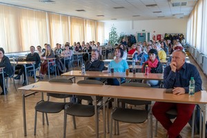 Widok na uczestników szkolenia