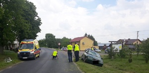 Służby na miejscu zdarzenia.