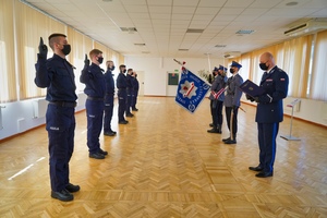 Policjanci składają ślubowanie