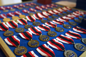 Medale i odznaczenia.
