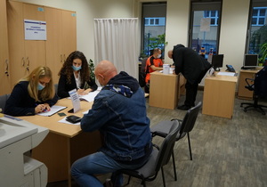 Czynności ewidencyjne z poborowymi.