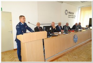 Przemówienie Pierwszego Zastępcy Komendanta Wojewódzkiego Policji w Bydgoszcz