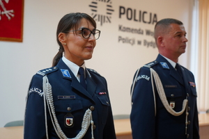 pierwszy i drugi zastępca Komendanta Wojewódzkiego policji