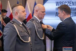 uroczystość odznaczenia medalami im. podkomisarza Policji Andrzeja Struja