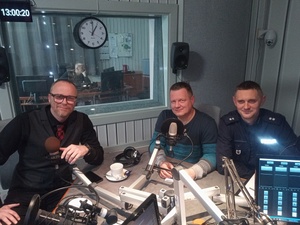 Studio Radia PiK, a w nim zaproszeni goście