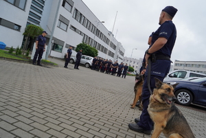 w eliminacjach biorą udział przewodnicy wraz z psami służbowymi kategorii do wyszukiwania zapachów narkotyków oraz do wyszukiwania zapachów materiałów wybuchowych z komend miejskich i powiatowych policji garnizonu kujawsko pomorskiego.