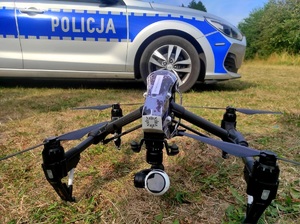 Policyjny dron.