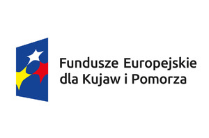 Logotyp Funduszy Europejskich dla Kujaw i Pomorza 2021-2027