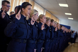 uroczystość ślubowania policjantów