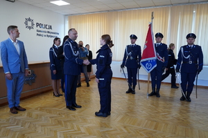 uroczystość ślubowania policjantów