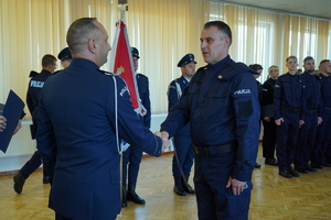 uroczystość ślubowania policjantów