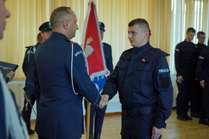 uroczystość ślubowania policjantów