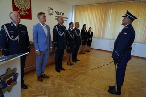 uroczystość ślubowania policjantów