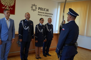 uroczystość ślubowania policjantów