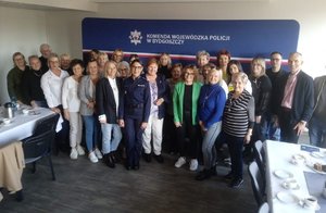 Spotkanie podopiecznych Fundacji Pomocy Wdowom i Sierotom po Poległych Policjantach z trzech województw