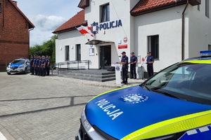 Posterunek Policji w Laskowicach.