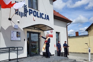 Posterunek Policji w Laskowicach.