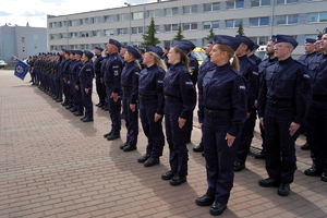Ślubowanie policjantów w kujawsko-pomorskiem