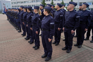 Ślubowanie policjantów w kujawsko-pomorskiem