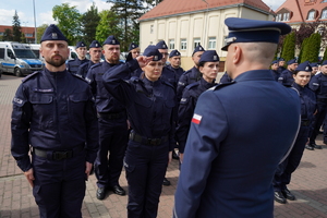 Ślubowanie policjantów w kujawsko-pomorskiem