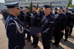 Ślubowanie policjantów w kujawsko-pomorskiem