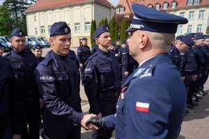 Ślubowanie policjantów w kujawsko-pomorskiem