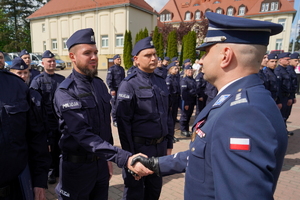 Ślubowanie policjantów w kujawsko-pomorskiem
