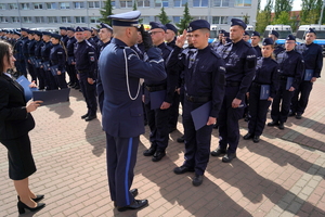 Ślubowanie policjantów w kujawsko-pomorskiem