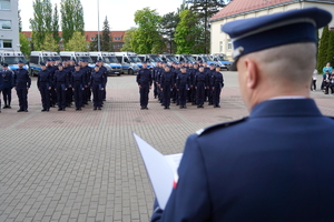 Ślubowanie policjantów w kujawsko-pomorskiem