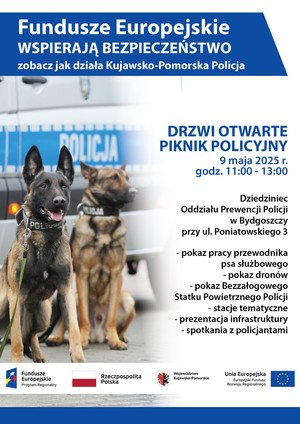 Plakaty promujące dni Funduszy Europejskich.