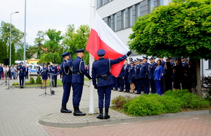 Policjanci podczas ślubowania
