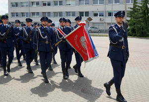 Policjanci podczas ślubowania