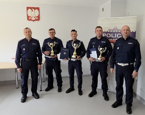 Zwycięzcy konkursu Policjant Ruchu Drogowego 2025.