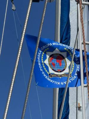 Flaga na maszcie Gedanii