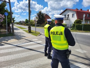 Policjanci RD przy pracy.