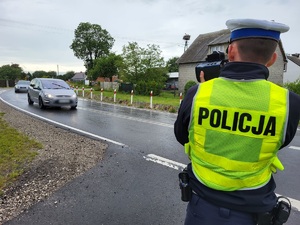 Policjanci RD przy pracy.