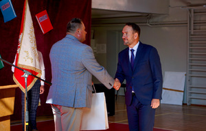 Inauguracja rozpoczęcia roku szkolnego w III Liceum Ogólnokształcącym im. Jana Pawła II w  Grudziądzu