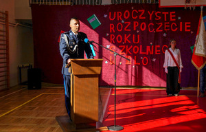 Inauguracja rozpoczęcia roku szkolnego w III Liceum Ogólnokształcącym im. Jana Pawła II w  Grudziądzu