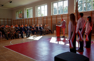 Inauguracja rozpoczęcia roku szkolnego w III Liceum Ogólnokształcącym im. Jana Pawła II w  Grudziądzu