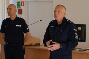 policjanci biorą udział w konkursie Rzeczników Dyscyplinarnych