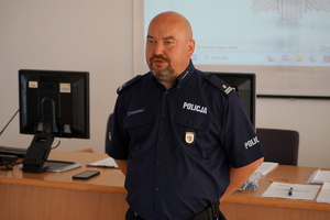 policjanci biorą udział w konkursie Rzeczników Dyscyplinarnych