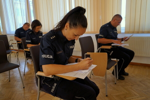 policjanci biorą udział w konkursie Rzeczników Dyscyplinarnych
